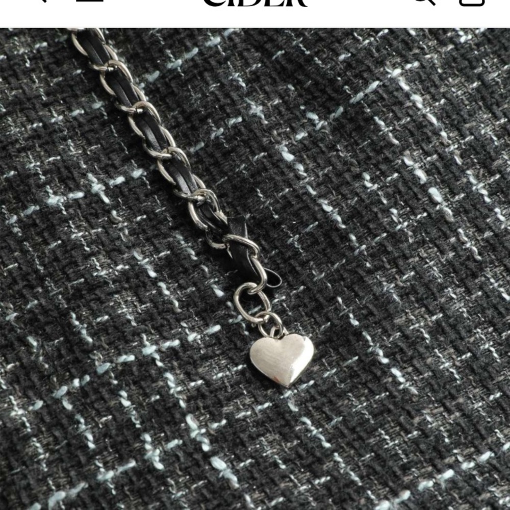 Tweed, Wide-leg Pants